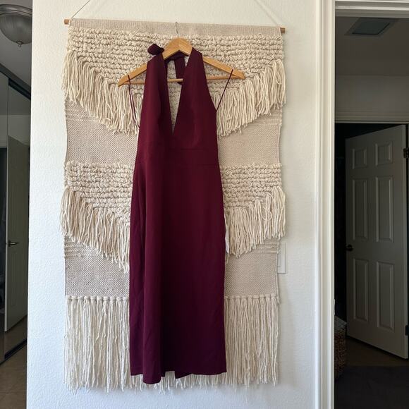 Dress the Population Dresses & Skirts - NWT: Dress the Population Vanessa Halter Dress